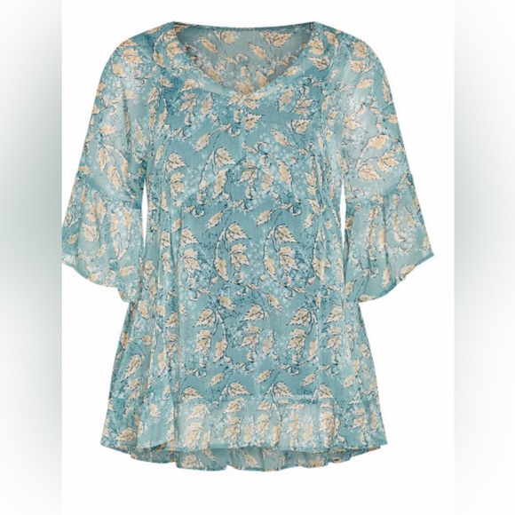 Arna York Collections TUNIC HARLOW FRILL (size 18) Plus - Picture 4 of 16